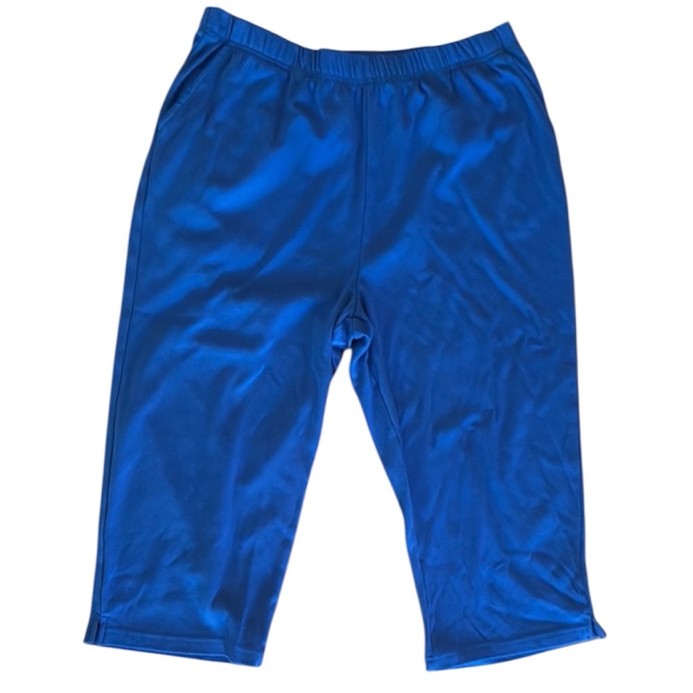 Woman Within Blue Capri pants size 1X like NEW